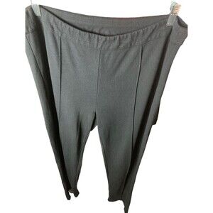 Soft Surroundings Black Pants Size 1X Womens Stretch Comfort Plus